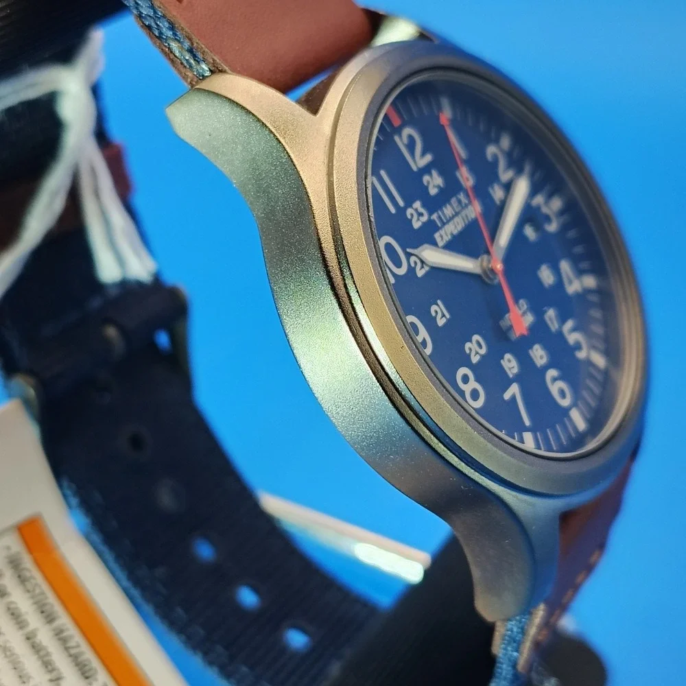 New! 2019 Timex Expedition Indiglo 40mm Mens Quartz Military Field Watch NOS